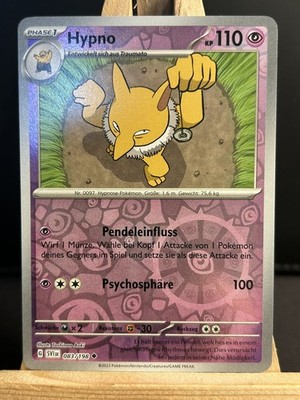 Pokémon Hypno Scarlet & Violet #83/198   Reverse Holo
