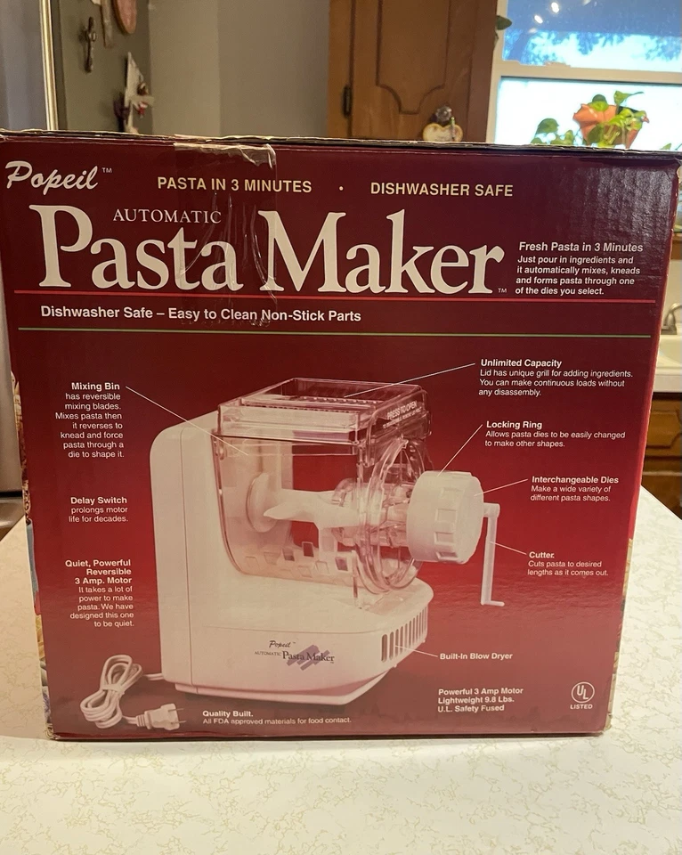 Popeil Automatic Pasta Maker With Attachments - Image 3 of 4