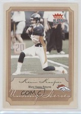 2002 Fleer Platinum Unsung Heroes Kevin Kasper #212 xm0
