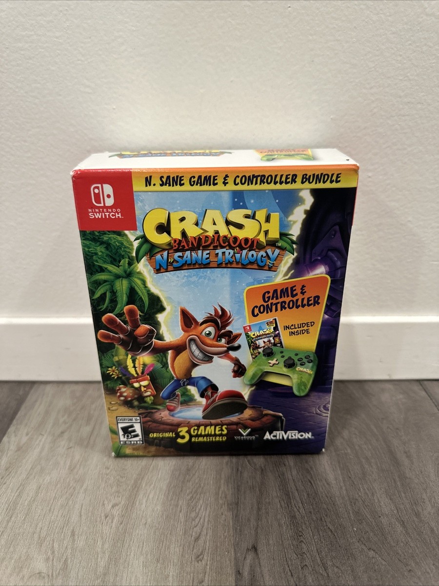 N Sane Trilogy Crash Bandicoot On The Run Switch Crash Bandicoot N