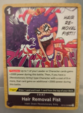 Hair Removal Fist Legacy of the Master OP12-098 OP-12 One Piece Card