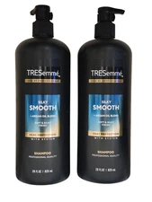 NEW 2 Tresemme Silky & Smooth Anti-Frizz Shampoo Frizzy Hair, 28 oz