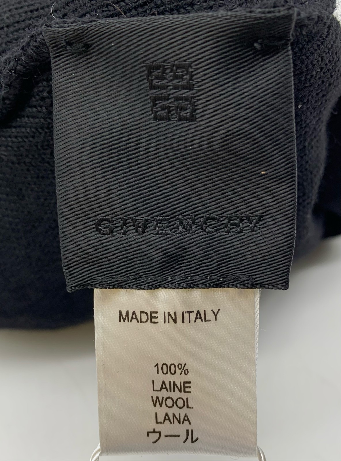 GIVENCHY Ribbed Wool Embroidered Logo Beanie - image 4