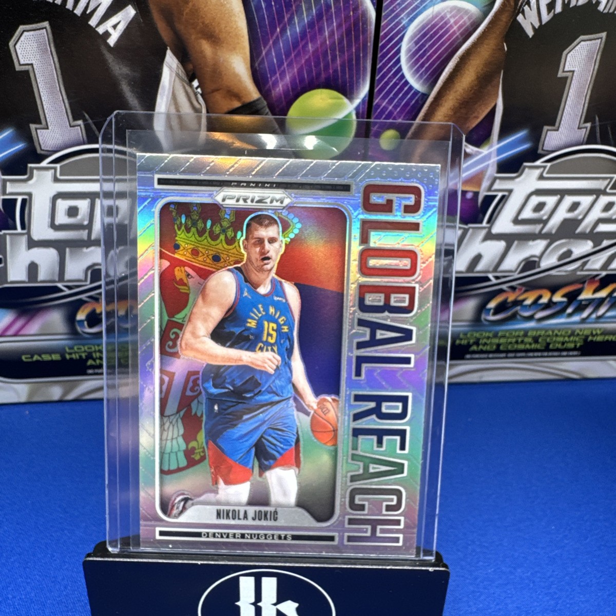 2024-25 Panini Prizm Basketball Global Reach Silver Prizm