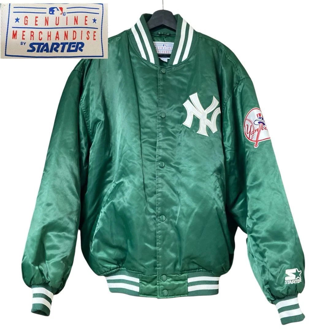 Starter New York Yankees Green MLB Fan Apparel & Souvenirs for