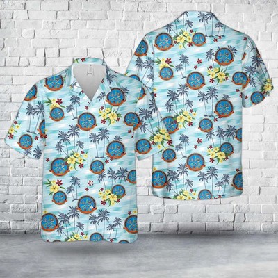 Navy Hawaiian Shirt, Us Navy Center For Eod And Diving (Ceneoddive) Hawaiian