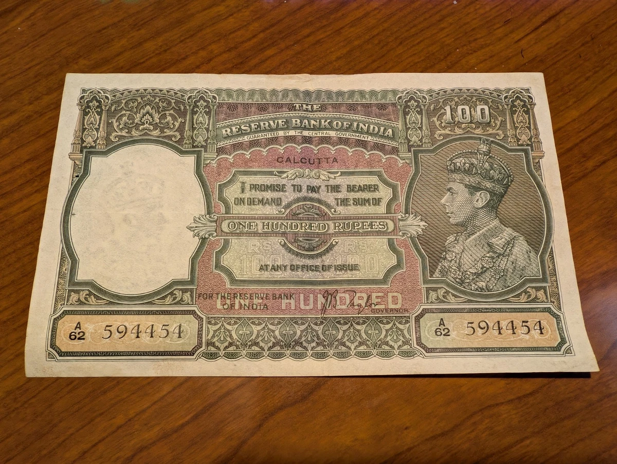 1943 年印度纸币| eBay