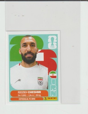 2026 Panini FIFA World Cup Roozbeh Cheshmi Sticker