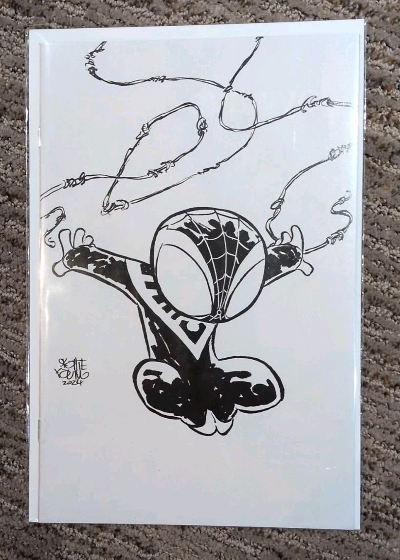 Miles Morales: Spider-Man #21 (Big Marvel) 1:50 Skottie Young Sketch Variant NM