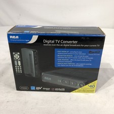 RCA Digital to Analog TV Converter Box DTA800B1 with Remote Over the Air NWT