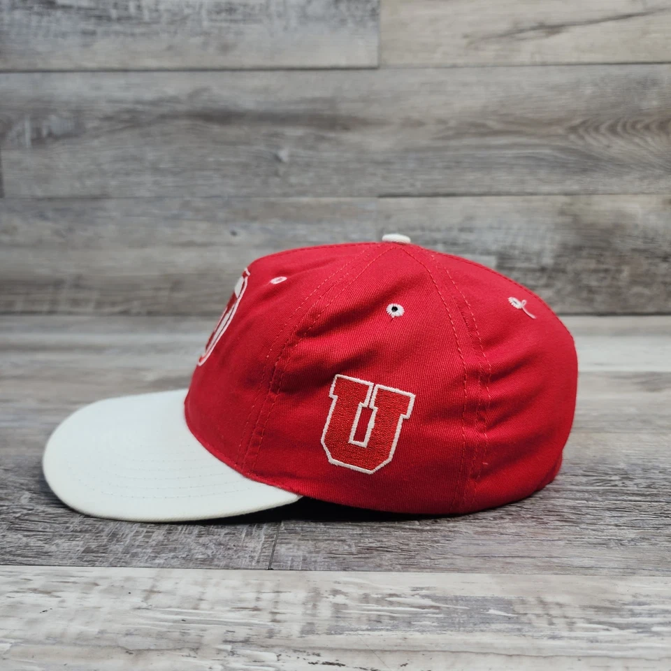 Utah Utes NCAA Football Team Hat Cap Adult Mens Fitted Size 7 3/8 Casual - Image 2 of 4
