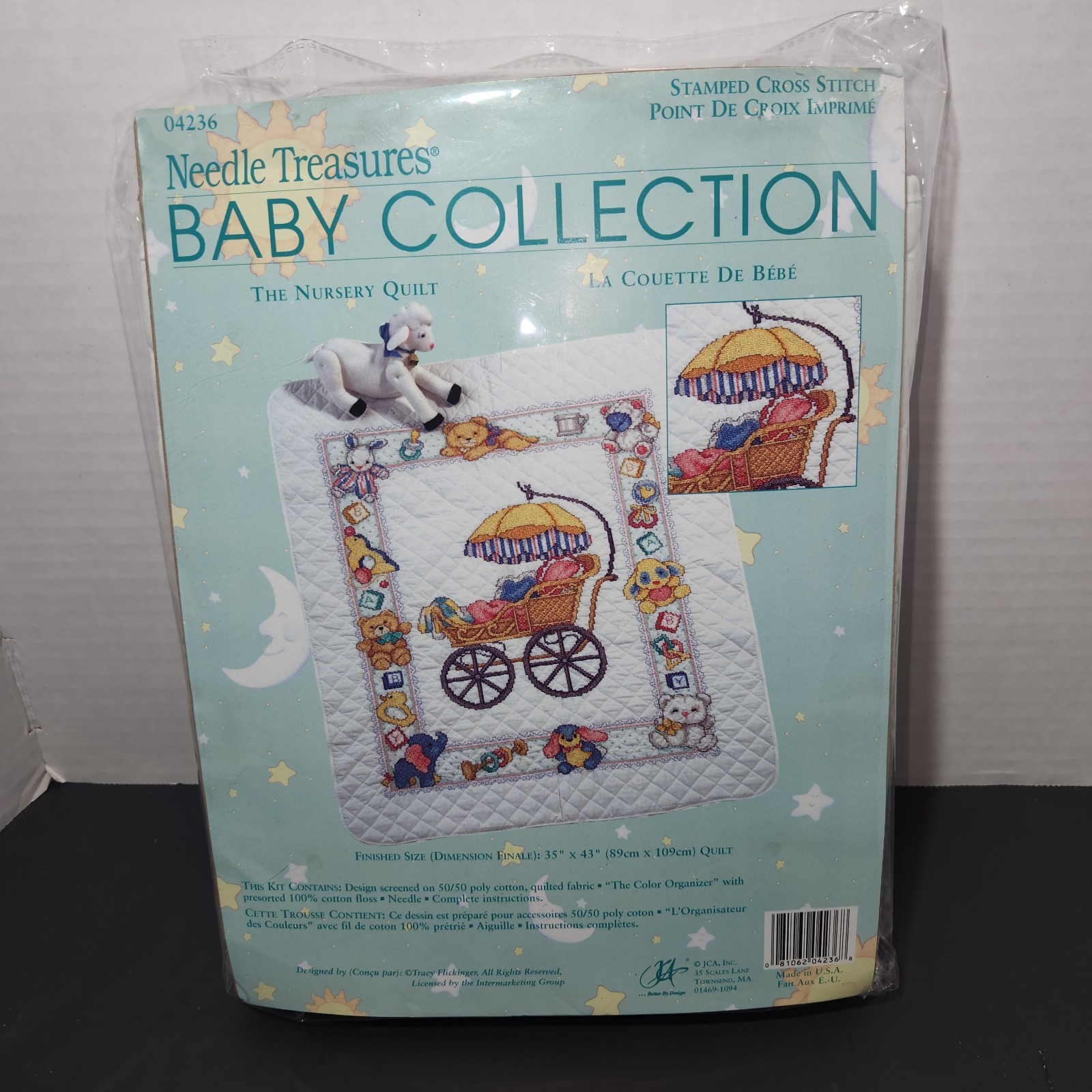 Needlepoint  Baby Quilt  Kit The Nursery Vintage