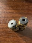 Antique Venetian Millefioriblack And White Beads — photo 3