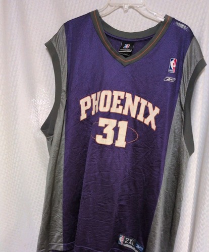 Vintage Nike Phoenix Suns Marion #31 Trikot Herren Medium +2 Länge lila gebraucht, in einwandfreiem Zustand - Bild 2 von 11