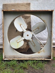 WHOLE HOUSE FAN / ATTIC MOUNT - Belt Drive -  48" - 115V - 2 Speed - 14,500 CFM