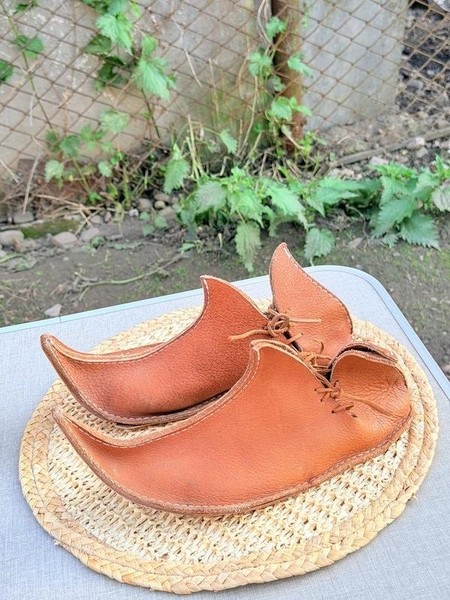 Men Vero Cuoio Loafers Brown Leather 39.5