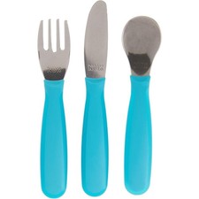 Kids Stainless Steel Cutlery Set with Fork Knife Spoon Free Latex Free for
