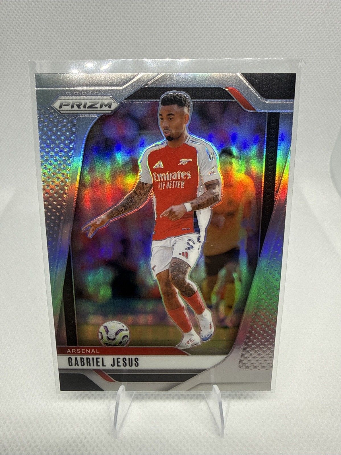 2024-25 Panini Prizm Premier League Gabriel Jesus Refractor