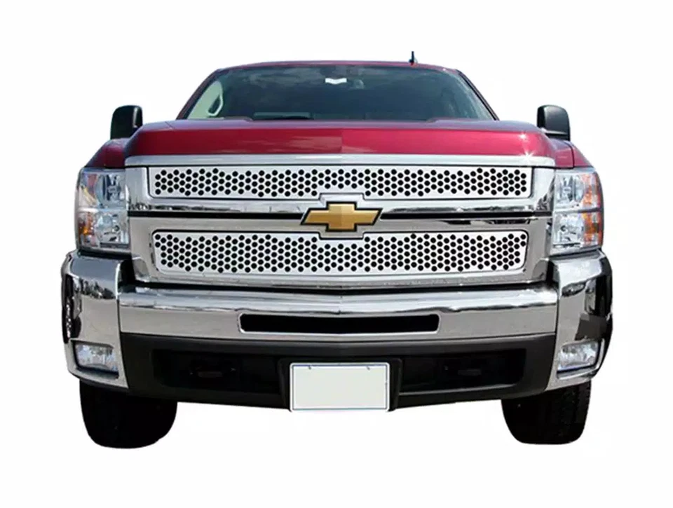 Putco Punch Stainless Steel Grille Fits Select 2002-2006 Chevrolet AVALANCHE - Image 2 of 4