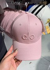 Alo Yoga Pink Hat Performance Off Duty Cap One Size Adjustable, USA Seller