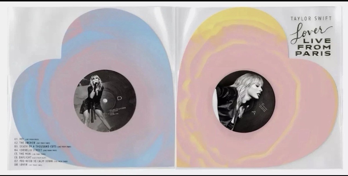Lover [Live From Paris] by Taylor Swift (Record,2023) for sale