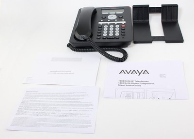 Avaya 1608-i IP Phone Business Office Telephone 700508260 Black; 6169722