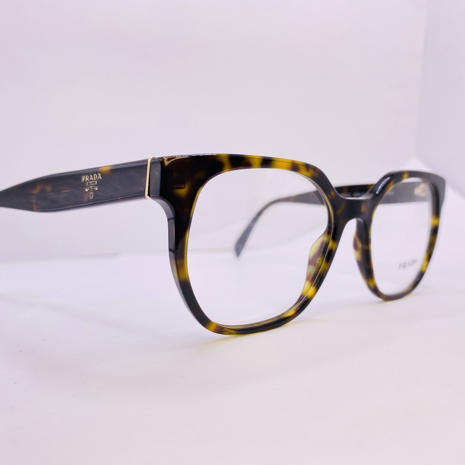 Prada Milano Eyeglasses Frames VPR 02U 2AU-1O1 50 [] 17 140 MM Havana Tortoise thumbnail 2