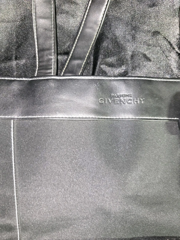 Bolso de Mano Givenchy Parfums Negro Bolso de Hombro Cartera a Rayas Foto 4 de 4