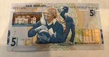 UNC Royal Bank Of Scotland £5 Five Pounds 2005 Jack Nicklaus