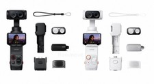 NEW Insta360 Luna Ultra Essential Bundle 8K Gimbal Action Camera Black / White