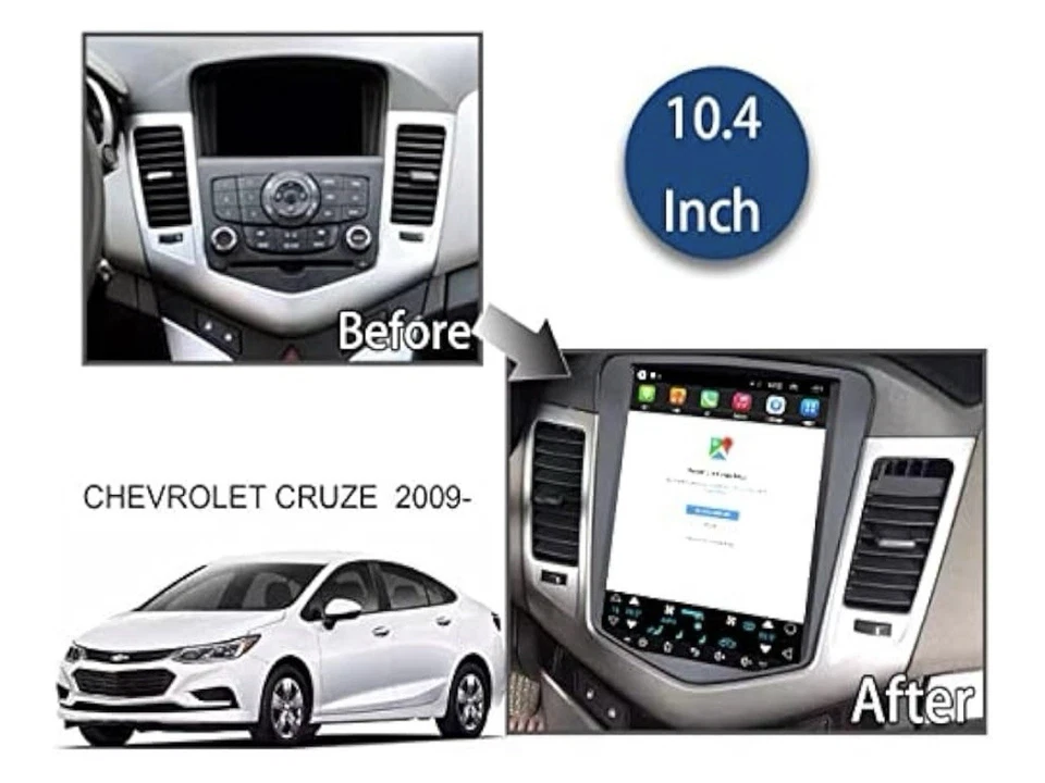 Android 10 Radio for Chevrolet Chevy Cruze 2009-2015 2016 Limited 10.4inch… - Image 2 of 4