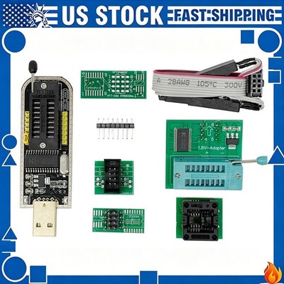 CH341A Programmer EEPROM BIOS SOP8 Clip Flasher Writer Repair Tool