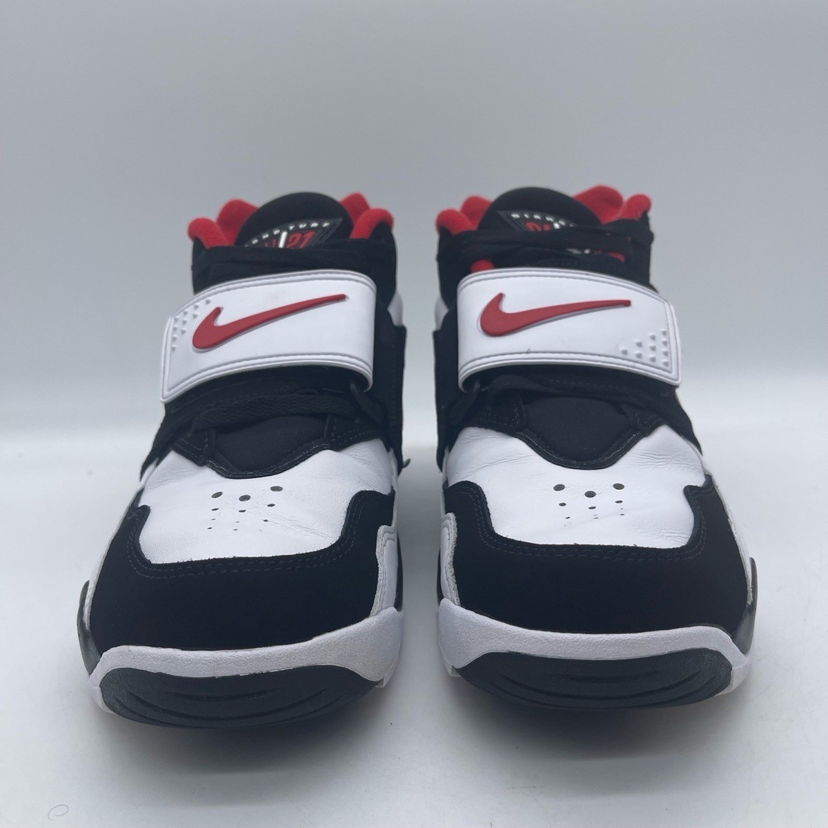 Nike Air Diamond Turf 49ers 2025 Men\'s Size 9 Black White Red Shoes FZ8224-100 Nike Air Diamond Turf 49ers 2025 FZ8224-100 main image 2
