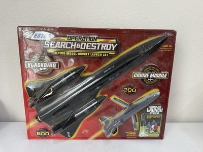 Estes Operation Search & Destroy Flying Model Rocket Launch Set NEW
