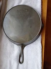Vintage #10 Wagner Ware 1060c Cast Iron Skillet With Heat Ring