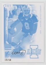 2010 SAGE Hit Cyan Make Ready 19/50 Arrelious Benn #MR99 6h1