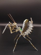 Mechanical Insectgiant mantis: Assemblable Metal Model Building Blocks