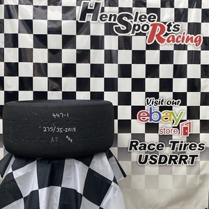 447-1 USDRRT HOOSIER DOT Road Race / Auto-X Tire. 275/35 ZR18 A7