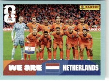Pegatina Panini 2026 Mundial América Nº NED 13 Equipo Holanda
