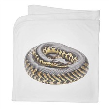 'Coiled Anaconda' Cotton Baby Blanket / Shawl BY00047043 
