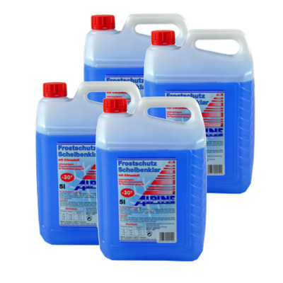 4x 5l Alpine Fertigemisch Scheibenfrostschutz (-30°)