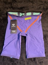 NWT ARENA POWERSKIN CARBON GLIDE Boys/Mens Racing Jammer Sz 26 MSRP 390