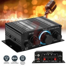 DC12V-14V Digital Audio Amplifiers 20Wx2 AK-170 Dual Channel Audio Power Amp