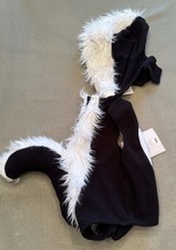 NWT Pottery Barn Kids Baby Skunk Halloween Costume 0-6M Lil Stinker Fast Ship