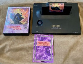 Neo Geo AES Console US Version+Box+PS+AV Switch+AV Cable+Game-Working and Clean