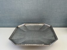 EPNS Square Shaped Cake Plate On A Stand.