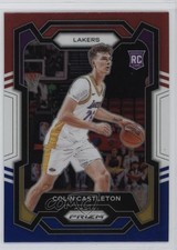 2023-24 Panini Prizm Red White & Blue Prizm Colin Castleton #287 1k98