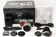 FUJIFILM X-A1 brown Mirrorless Camera  XC 16-50mm Lens  MINT in BOX  JAPAN 407