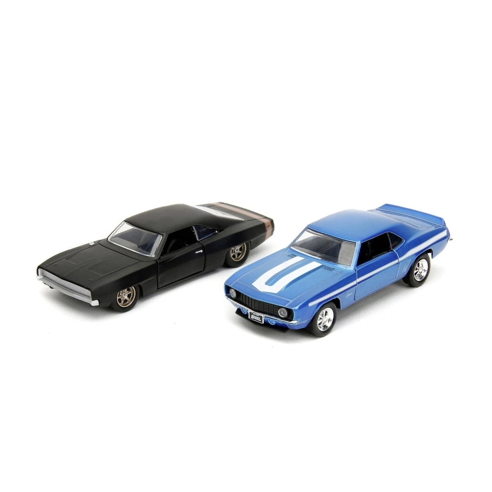 “Fast & Furious”, Chevrolet Camaro + Dodge Charger Widebody - Jada Toys + 8 Anni - Immagine 3 di 4