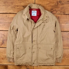 Vintage Zero King Outdoor Jacket M 80s Arctic Fleece USA Made Beige